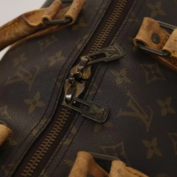 LOUIS VUITTON Monogram Keepall Bandouliere 55 Boston Bag M41414 LV Auth bs26511 - Picture 10 of 15